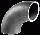 Отвод сталь бесшовный крутоизогнутый 90гр Дн 219 (Ду 200) под приварку ГОСТ 17375-2001 - 027-1140 Отвод сталь бесшовный крутоизогнутый 90гр Дн 219 (Ду 200) под приварку ГОСТ 17375-2001 - 027-1140