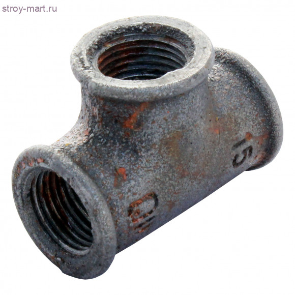 Тройник чугун Ду 25 ГОСТ 8948-75 МЗОО - 4606034000632 Тройник чугун Ду 25 ГОСТ 8948-75 МЗОО - 4606034000632