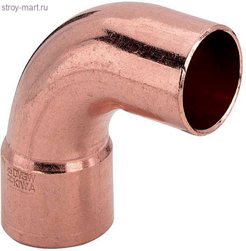 Отвод медь Дн15 180гр калач - 027-0673