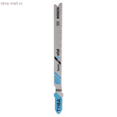 3 ЛОБЗИКОВЫЕ ПИЛКИ T 118 А, HSS - 2608631507 3 ЛОБЗИКОВЫЕ ПИЛКИ T 118 А, HSS - 2608631507