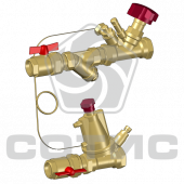 Модуль ввода этажного узла учета тепловой энергии с комбинированной балансировкой МВТ КБ СОТИС-Unit - МВТ 25-20 КБ (ТА) Модуль ввода этажного узла учета тепловой энергии с комбинированной балансировкой МВТ КБ СОТИС-Unit - МВТ 25-20 КБ (ТА)