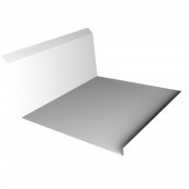 Планка примыкания нижняя, Q Matt 122х250 L=2м - С-000112684 Планка примыкания нижняя, Q Matt 122х250 L=2м - С-000112684