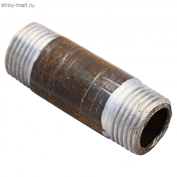 Бочонок сталь Ду 15 L=55мм из труб по ГОСТ 3262-75 КАЗ - 4606034001158 Бочонок сталь Ду 15 L=55мм из труб по ГОСТ 3262-75 КАЗ - 4606034001158