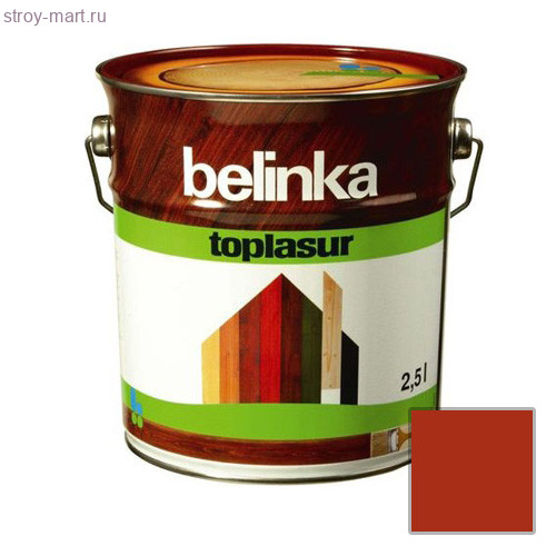 Лазурное покрытие для защиты древесины «Belinka Toplasur» Тик (№17) 2,5л. (4 шт./уп.) / 51367 - С-000116881 Лазурное покрытие для защиты древесины «Belinka Toplasur» Тик (№17) 2,5л. (4 шт./уп.) / 51367 - С-000116881