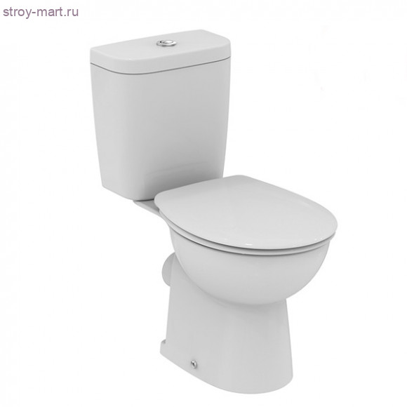 Унитаз-компакт Сева Фреш бел г/вып в/к дюропласт Vidima E408761