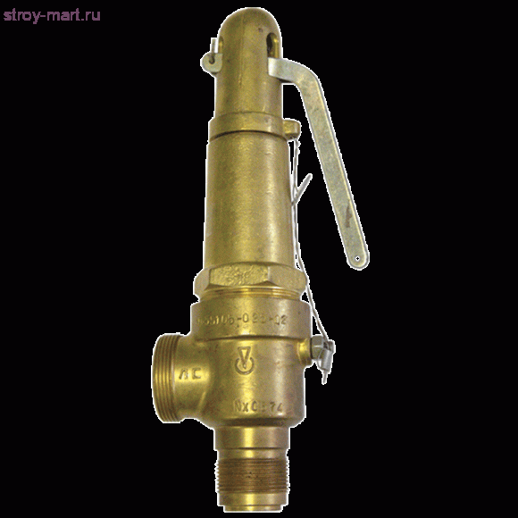 Клапан предохранительный латунь 17б5бк Ду 25 Рр8,8 НР/НР - 019-0014 Клапан предохранительный латунь 17б5бк Ду 25 Рр8,8 НР/НР - 019-0014