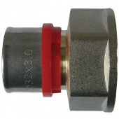 Муфта МП латунь Faro Дн 16х1/2 нак. гайка STC 6524 - 4606034150887 Муфта МП латунь Faro Дн 16х1/2 нак. гайка STC 6524 - 4606034150887