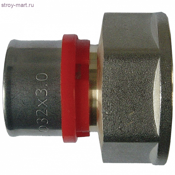 Муфта МП латунь Faro Дн 16х1/2 нак. гайка STC 6524 - 4606034150887 Муфта МП латунь Faro Дн 16х1/2 нак. гайка STC 6524 - 4606034150887