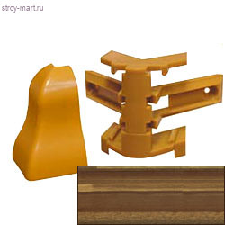 Угол наружный Т-139 паркет темный (2 шт./уп., 25 уп. / кор.) - С-000053448 Угол наружный Т-139 паркет темный (2 шт./уп., 25 уп. / кор.) - С-000053448