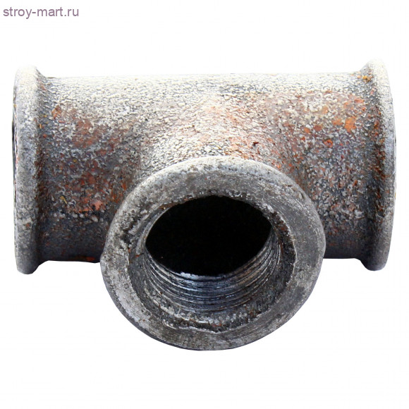 Тройник чугун Ду 32 ГОСТ 8948-75 МЗОО - 4606034000649 Тройник чугун Ду 32 ГОСТ 8948-75 МЗОО - 4606034000649