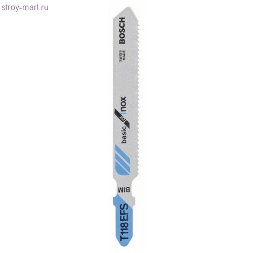 3 ЛОБЗИКОВЫЕ ПИЛКИ T 118 EFS, BIM - 2608636499 3 ЛОБЗИКОВЫЕ ПИЛКИ T 118 EFS, BIM - 2608636499