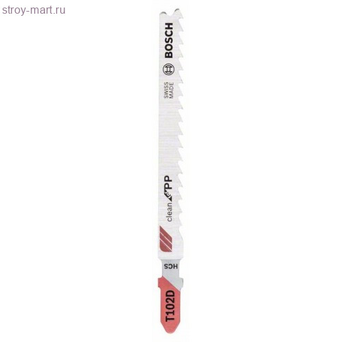 Набор пил 3шт T102D CleanPP - 2608667443 Набор пил 3шт T102D CleanPP - 2608667443