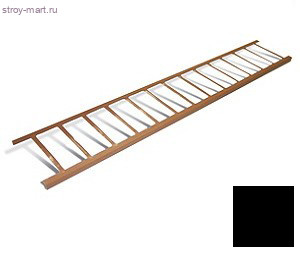 Снегозадерживающая решетка 200х3000мм, сталь, черный - С-000116016 Снегозадерживающая решетка 200х3000мм, сталь, черный - С-000116016