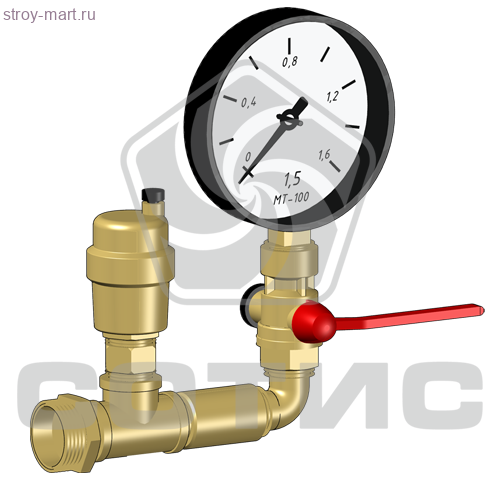 Модуль оконечный этажного узла учета тепловой энергии МОТ 10 СОТИС-Unit - МОТ 32-10