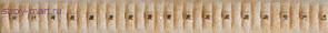 Mold.Elisa Beige Бордюр 25х2,5