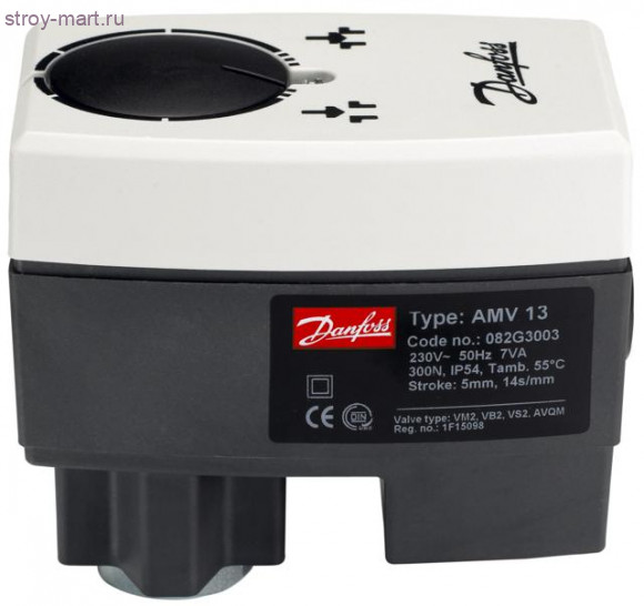 Электропривод 3-х поз AMV 13 230В Danfoss 082G3003