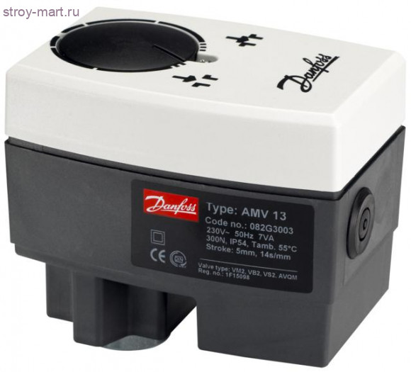 Электропривод 3-х поз AMV 13 230В Danfoss 082G3003