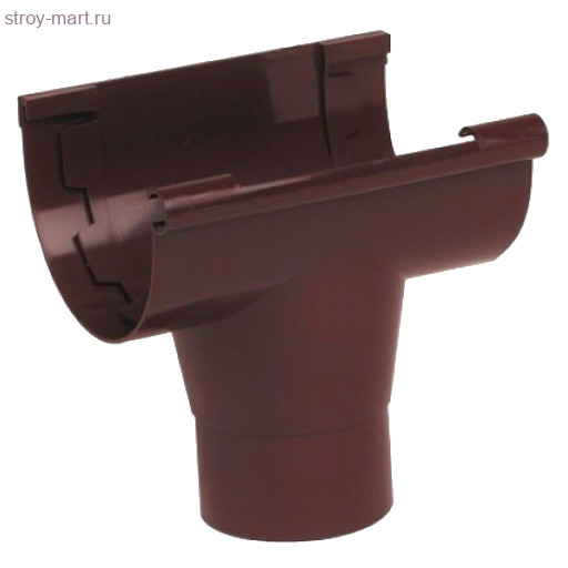 Воронка желоба простая Nicoll d=80mm, красный, NAС25R - С-000101900 Воронка желоба простая Nicoll d=80mm, красный, NAС25R - С-000101900