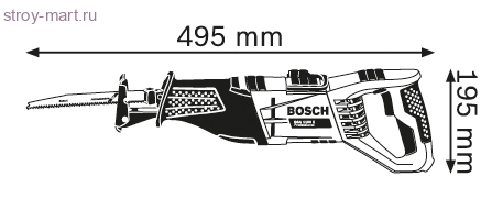 Ножовка Bosch GSA 1100 E Professional - 060164C800 Ножовка Bosch GSA 1100 E Professional - 060164C800