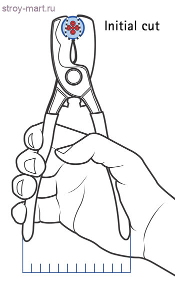 Ножницы для резки кабелей, с двойными режущими кромками 95 16 200 - KN-9516200 Ножницы для резки кабелей, с двойными режущими кромками 95 16 200 - KN-9516200