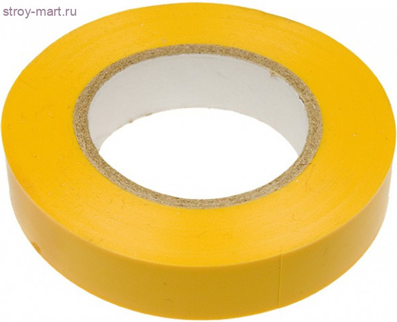 Изолента ПВХ 20м*15мм, желтая / 5040050 - С-000085850