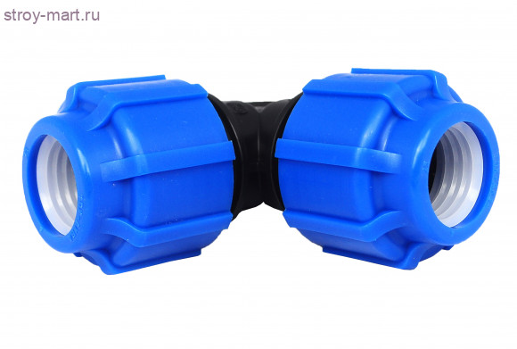 Угольник ПЭ Дн 50 нап компресс - 4606034036389 Угольник ПЭ Дн 50 нап компресс - 4606034036389