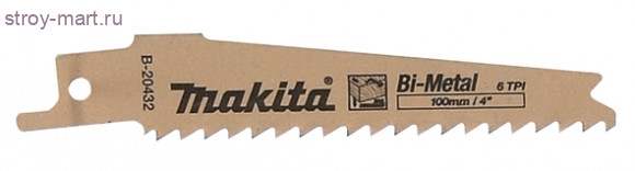 Пилки д\ножовки,5шт,BIM,100\0.9 мм,4.3 мм,д\саб пил JR100D и JR102D, д\дер с мет включ - B-20432