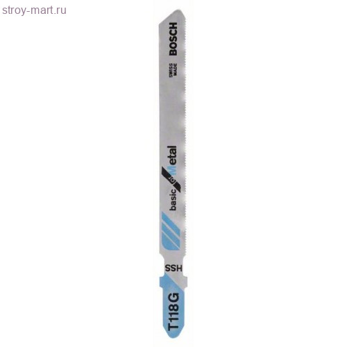 3 ЛОБЗИКОВЫЕ ПИЛКИ T 118 G, HSS - 2608631674 3 ЛОБЗИКОВЫЕ ПИЛКИ T 118 G, HSS - 2608631674