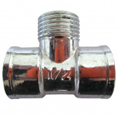 Тройник латунь хром Ду 15 ВР/НР/ВР Faro STC 5644 - 4606034006719 Тройник латунь хром Ду 15 ВР/НР/ВР Faro STC 5644 - 4606034006719