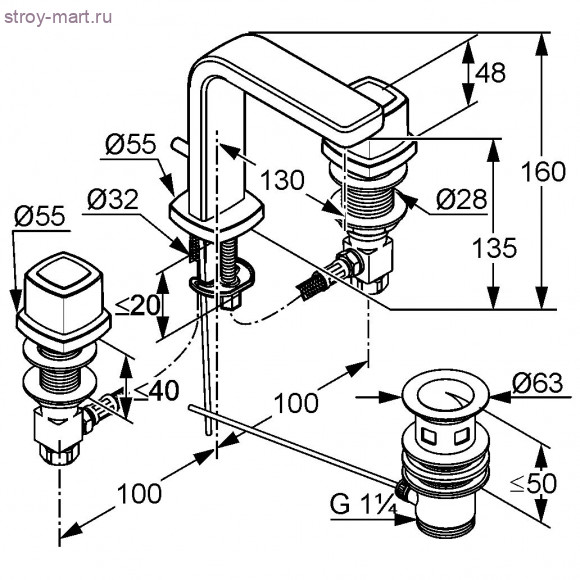 KLUDI Q-BEO 501430542 KLUDI Q-BEO 501430542
