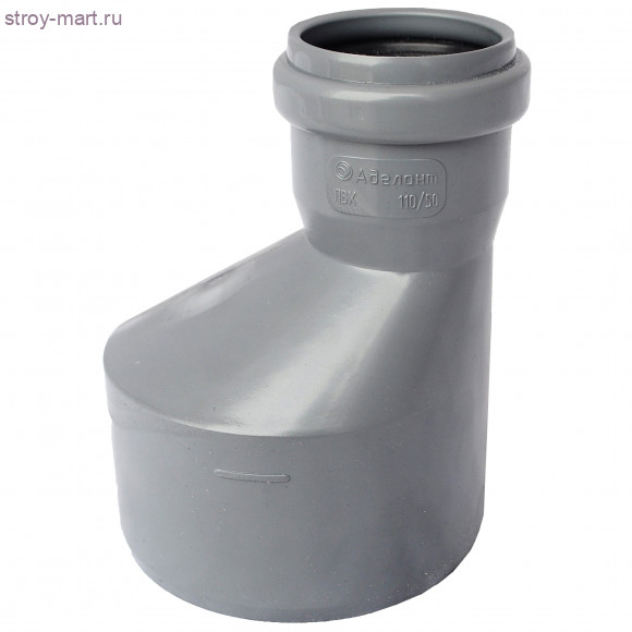Переход НПВХ серый Дн 110х50 б/нап в комплекте ТУ 6-19-307-86 - 027-1693 Переход НПВХ серый Дн 110х50 б/нап в комплекте ТУ 6-19-307-86 - 027-1693