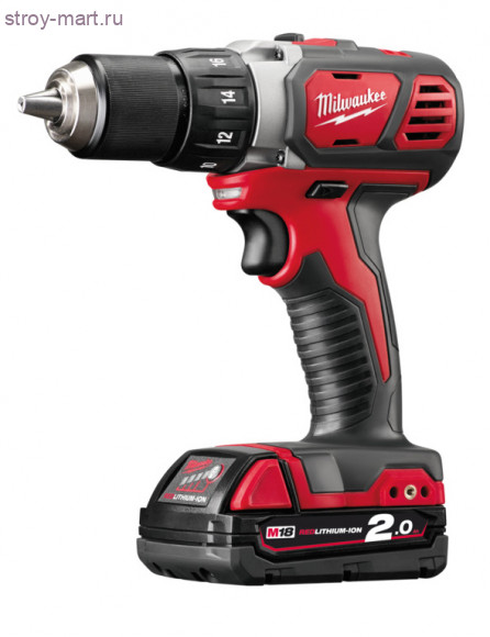Аккумуляторная дрель-шуруповерт Milwaukee M18 BDD-202C 4933443555 Аккумуляторная дрель-шуруповерт Milwaukee M18 BDD-202C 4933443555
