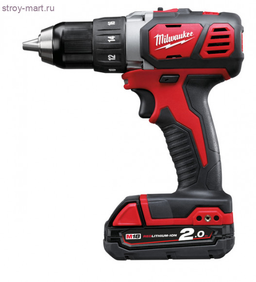 Аккумуляторная дрель-шуруповерт Milwaukee M18 BDD-202C 4933443555 Аккумуляторная дрель-шуруповерт Milwaukee M18 BDD-202C 4933443555
