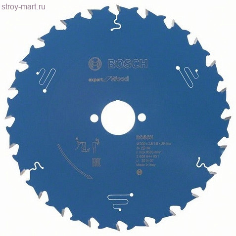 Цирк диск Expert for Wood 200x30x2.8/1.8x24T - 2608644051 Цирк диск Expert for Wood 200x30x2.8/1.8x24T - 2608644051