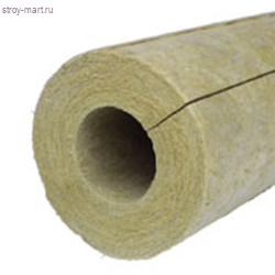 Цилиндры минераловатные б/покрытия 121*50 мм*1200мм (3 шт/уп.) Paroc Pro Section 100 - С-000104088
