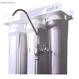 Фильтр под мойку A-313Е 3-х ступенчатые ВР Atoll - 037-0018