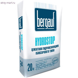 Обмазочная Гидроизоляция Bergauf Hydrostop, (20 кг) 64 шт./под. - С-000055119 Обмазочная Гидроизоляция Bergauf Hydrostop, (20 кг) 64 шт./под. - С-000055119
