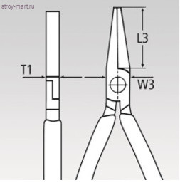 Плоскогубцы 20 01 140 - KN-2001140 Плоскогубцы 20 01 140 - KN-2001140