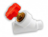 Клапан PP-R Дн 25х45 внутр/наруж. пайка Ру25 д/рад РосТурПласт 14220 - 022-1822