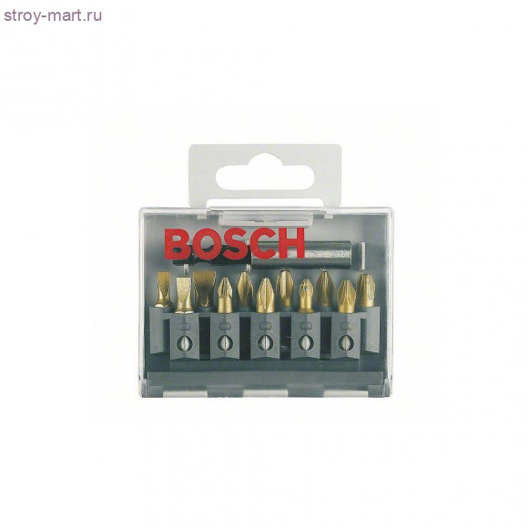 НАБОР БИТ 11 ШТ. TIN - 2607001962 НАБОР БИТ 11 ШТ. TIN - 2607001962