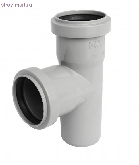 Тройник PP-H серый Дн 160х110х45 б/нап в комплекте Ostendorf 117210 Тройник PP-H серый Дн 160х110х45 б/нап в комплекте Ostendorf 117210