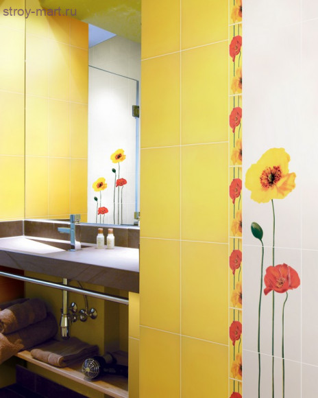 MONOCOLOR POPPY Бордюр красный R 7х27,5 MONOCOLOR POPPY Бордюр красный R 7х27,5