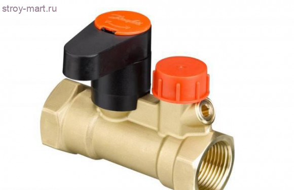 Клапан запорный ручной муфтовый латунный LENO™ DANFOSS - 003Z4011 MSV-S Ду15 Клапан запорный ручной муфтовый латунный LENO™ DANFOSS - 003Z4011 MSV-S Ду15