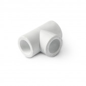 Тройник полипропиленовый - белый напорный PP-R DN110 Тройник полипропиленовый - белый напорный PP-R DN110