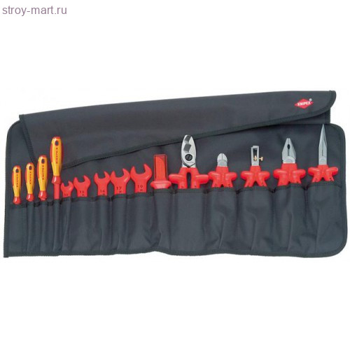 Планшет для инструмента мягкий, 15 предм., с инструментами электроизолированными 98 99 13 - KN-989913