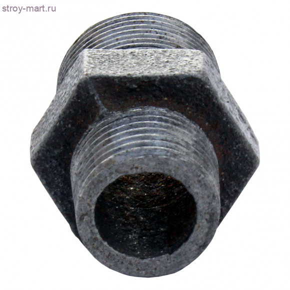 Ниппель чугун переходн Ду 25х20 НР Fittex - 027-1522 Ниппель чугун переходн Ду 25х20 НР Fittex - 027-1522