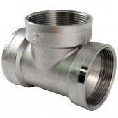 Тройник латунь хром Ду 50 ВР STC 5020 Тройник латунь хром Ду 50 ВР STC 5020