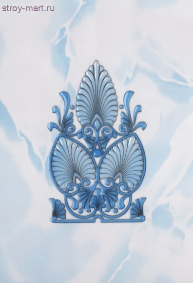 Декор нзкм Восток голубой (200х300мм), 16шт в уп. - С-000114478 Декор нзкм Восток голубой (200х300мм), 16шт в уп. - С-000114478