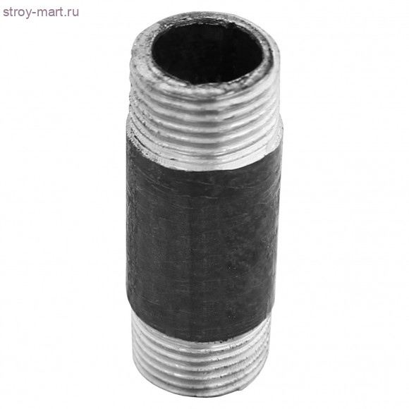 Бочонок сталь Ду 40 L=80мм из труб по ГОСТ 3262-75 КАЗ - 4606034001196 Бочонок сталь Ду 40 L=80мм из труб по ГОСТ 3262-75 КАЗ - 4606034001196