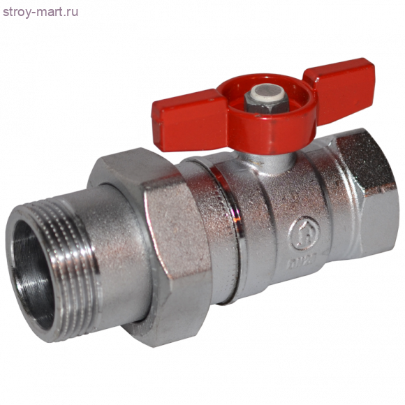 Кран шаровой латунь R259D Ду 32 ВР/американка бабочка Giacomini R259X009 - 4606034003855 Кран шаровой латунь R259D Ду 32 ВР/американка бабочка Giacomini R259X009 - 4606034003855